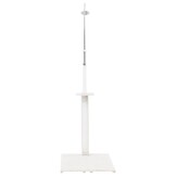 vidaXL Buitendouche hout wit