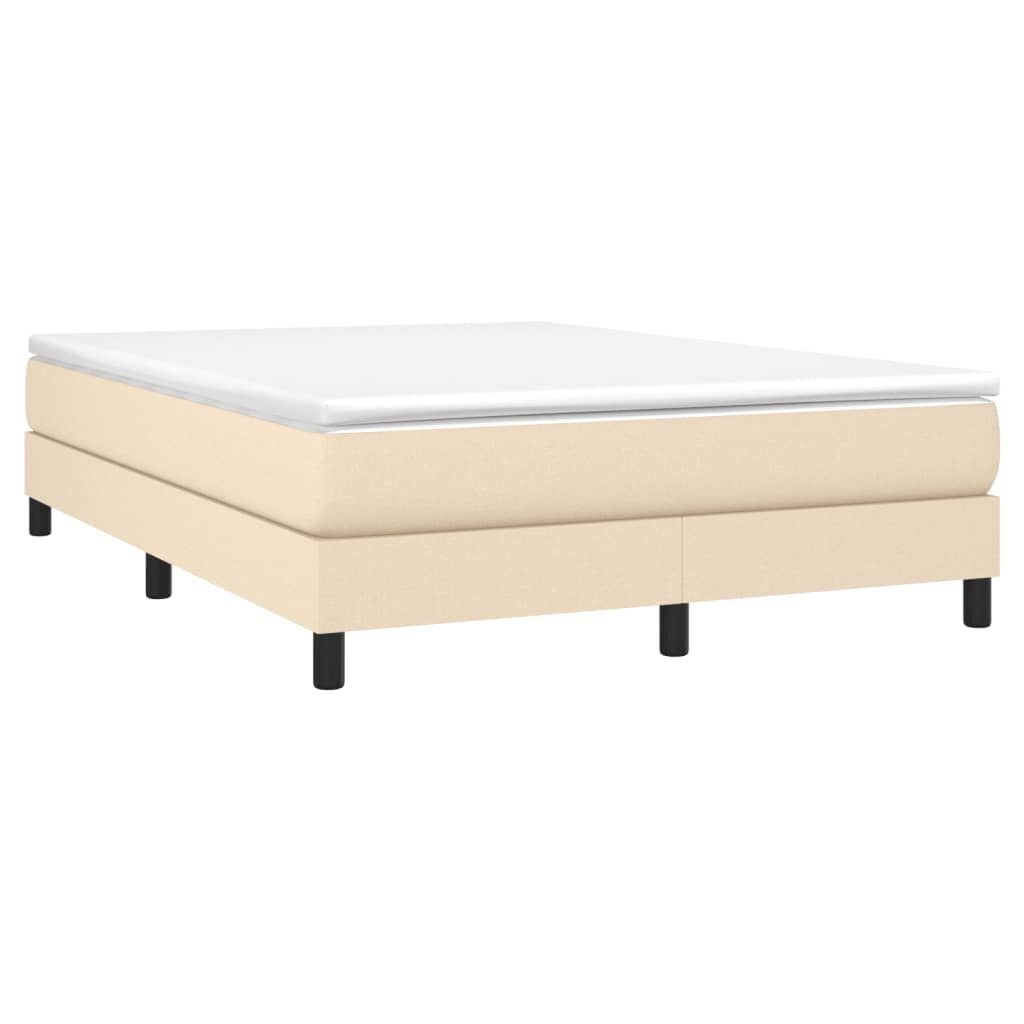 vidaXL Bedframe Crème 140x190 cm | 33% Korting