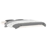 VidaXL Bedframe Grenenhout Wit 160x200 cm - 54% Korting