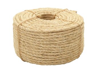 vidaXL Sisal Touw 10mm x 100m - 33% Korting