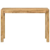 vidaXL Wandtafel Ruw Mangohout - 110x35x76 cm - 34% Korting!