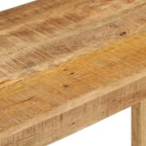 vidaXL Wandtafel Ruw Mangohout - 110x35x76 cm - 34% Korting!