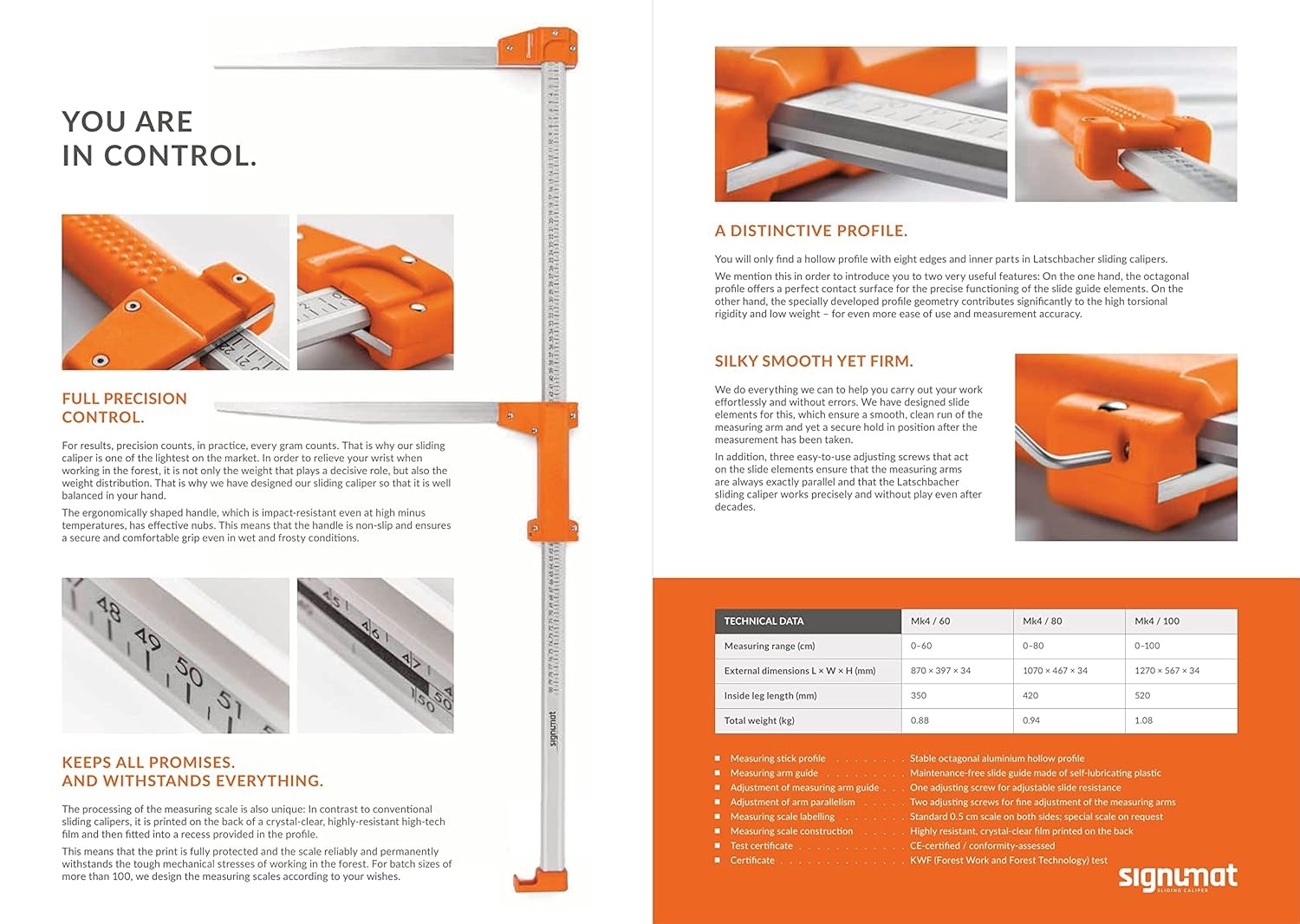 Latschbacher Signumat schuifpasser 80cm - 53% Korting!