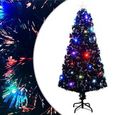 VidaXL Glasvezel Kerstboom met LED (150cm) - 50% Korting!