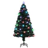 VidaXL Glasvezel Kerstboom met LED (150cm) - 50% Korting!