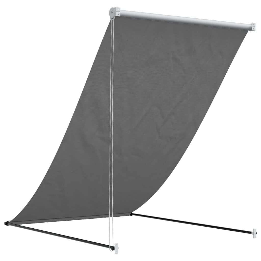 vidaXL Uittrekbare Luifel 150x150 cm - Antraciet (40% Korting)