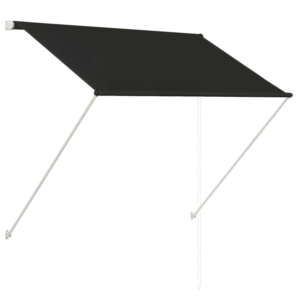 vidaXL Uittrekbare Luifel 100x150cm Antraciet - 31% Korting!
