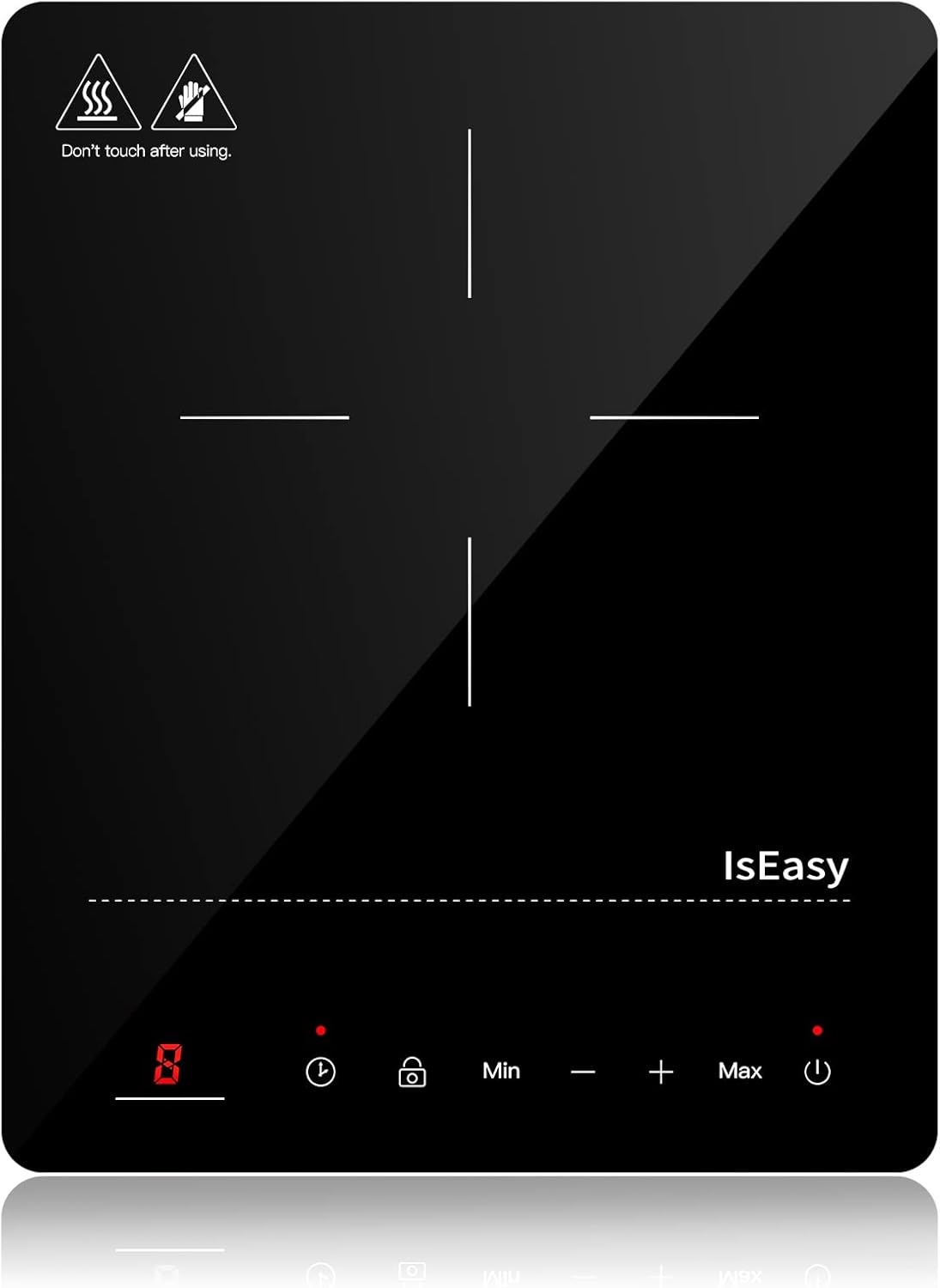 IsEasy Inductiekookplaat 2100W - 1 Zone (27% korting)