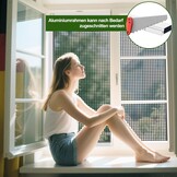 Raam Hor Vliegengaas Zelfbouwset 80x100cm - 20% Korting