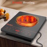 Cooksir Keramische Kookplaat 2000W - Compact & 28% Korting