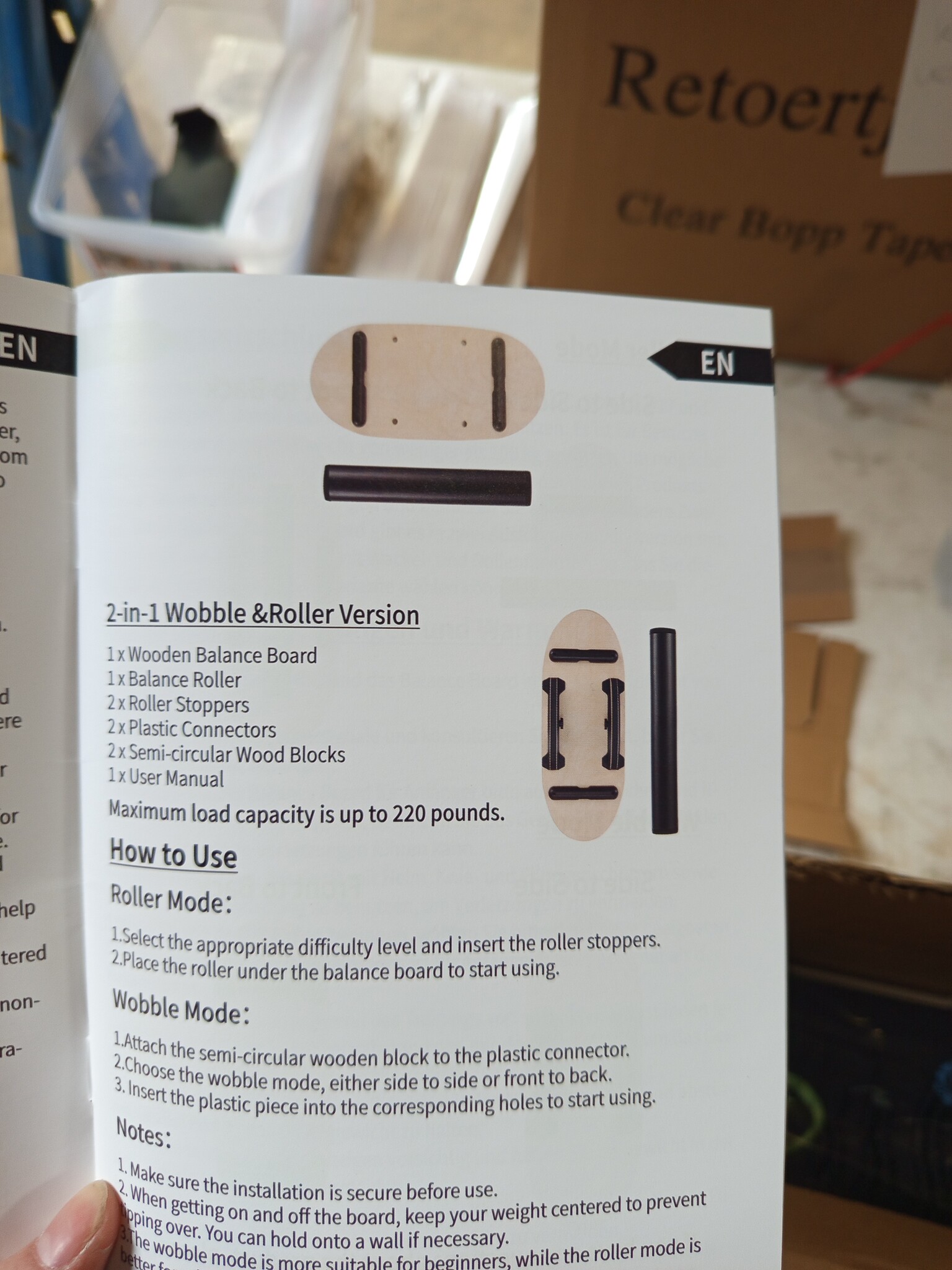 Sportneer Balance Board Zwart - 58% Korting - Balanstrainer