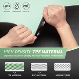 CAMBIVO Yogamat 8mm TPE Antislip - 27% Korting!