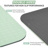 CAMBIVO Yogamat 8mm TPE Antislip - 27% Korting!