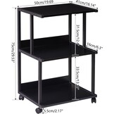 IBUYKE Printerstandaard 3-laags - 27% Korting