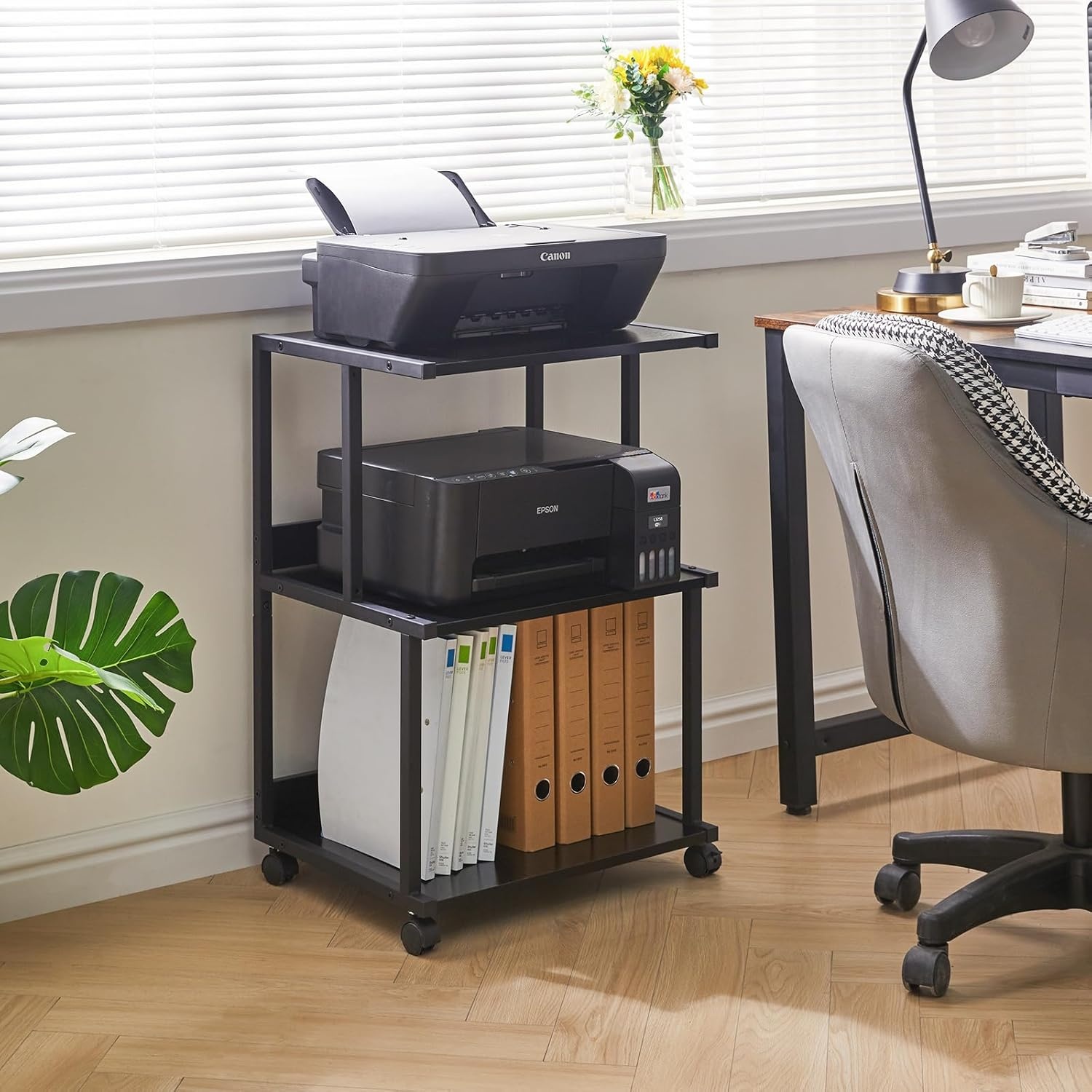 IBUYKE Printerstandaard 3-laags - 27% Korting