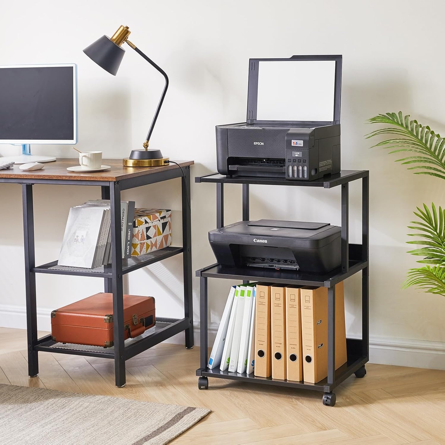 IBUYKE Printerstandaard 3-laags - 27% Korting