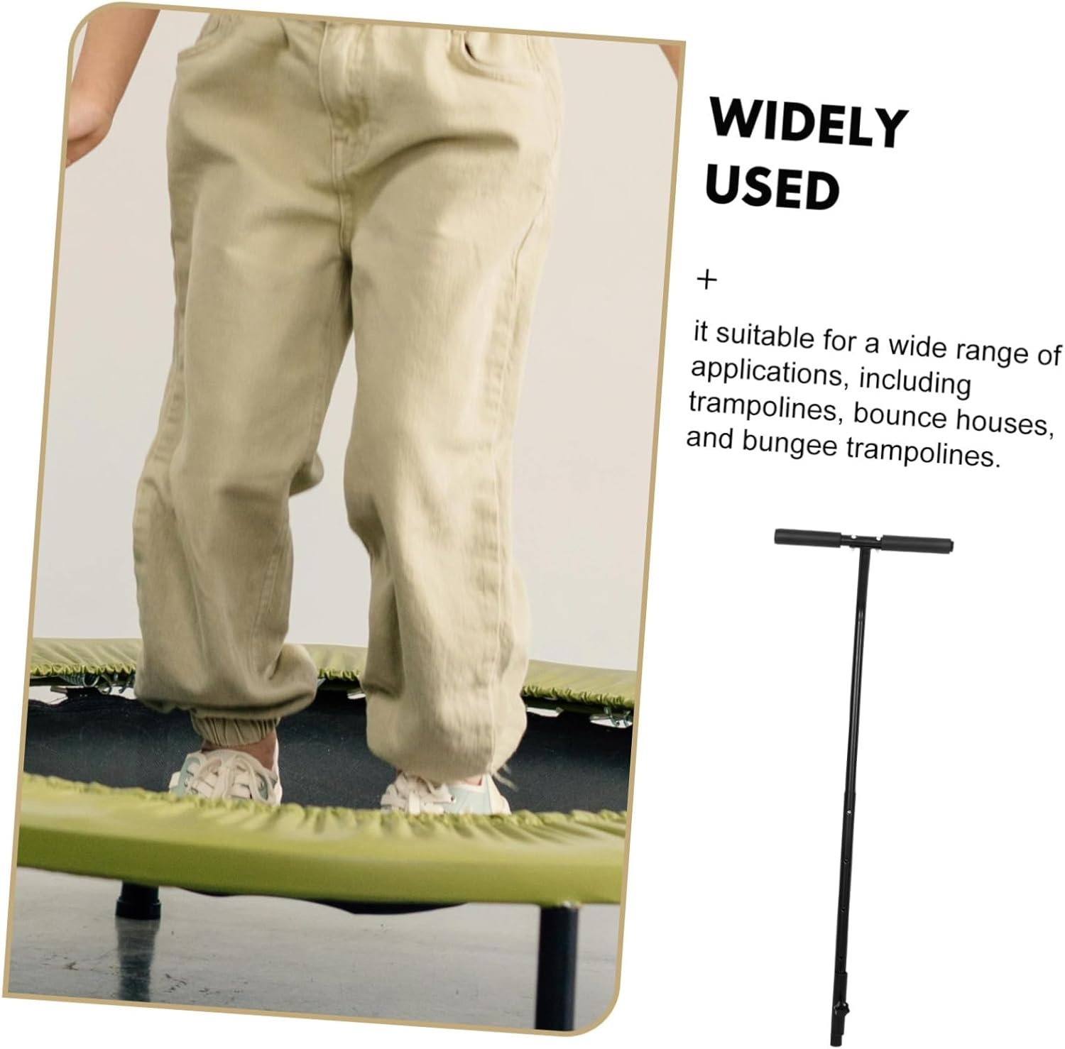 Trampoline Handgreep - Roestvrij Staal - 25% Korting