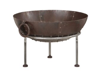 vidaXL Vuurplaats 55x55x38 cm ijzer