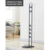 Vacuüm Standhouder Station Compatibel voor Dyson V15 V6 V7 V8 V10 V11 DC58 DC59 DC62 DC74, Stofzuigerstandaard vloerhouder zonder boren van de muur