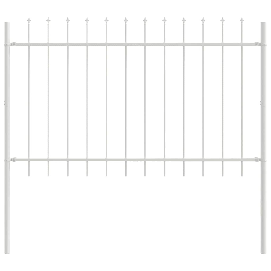 vidaXL Wit Tuin Hek (1.7 x 1.2 m) - 57% Korting!