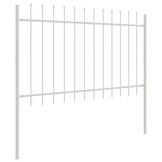 vidaXL Wit Tuin Hek (1.7 x 1.2 m) - 57% Korting!