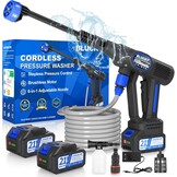 Blucky Accu Hogedrukreiniger - 2 Accu's & 6-in-1 Mondstuk - 28% Korting!