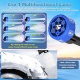 Blucky Accu Hogedrukreiniger - 2 Accu's & 6-in-1 Mondstuk - 28% Korting!