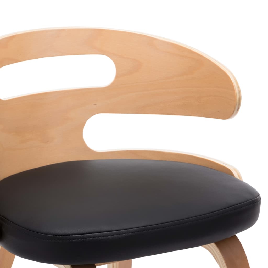 vidaXL Eetkamerstoelen (2 stuks) - Hout & Kunstleer - 47% Korting!