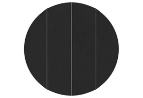 vidaXL Zwembad Grondzeil Zwart (70% Korting) Ø 458 cm