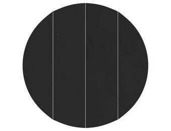 vidaXL Zwembad Grondzeil Zwart (70% Korting) Ø 458 cm