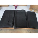 vidaXL Zwembad Grondzeil Zwart (70% Korting) Ø 458 cm