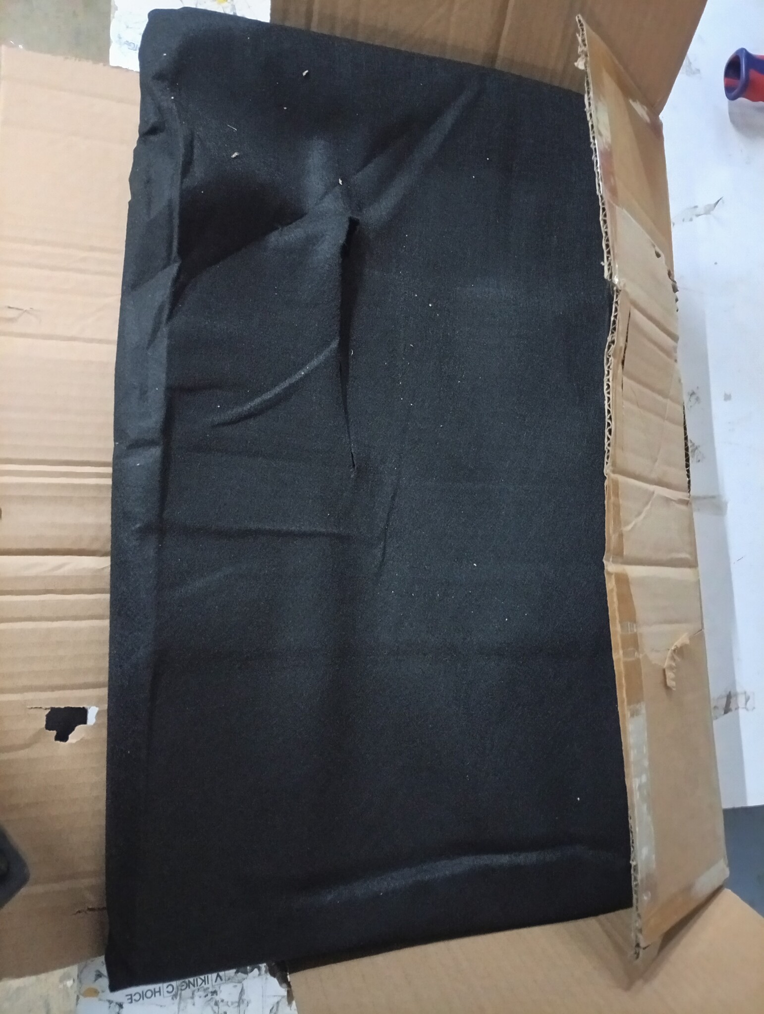 vidaXL Zwembad Grondzeil Zwart (70% Korting) Ø 458 cm