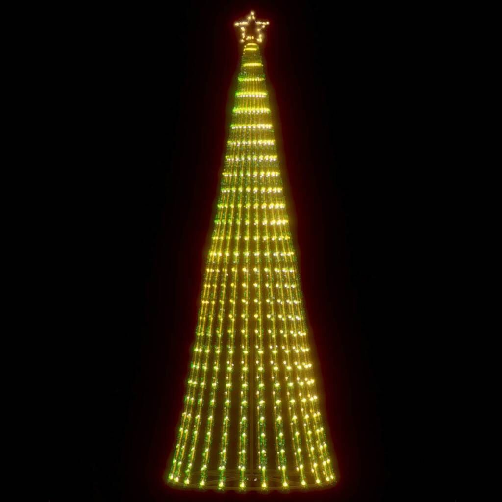 vidaXL LED Kerstboom 247cm, 475 Warm Witte LEDs - 75% Korting!