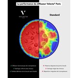 Velecta Paris Diffuser Zwart - 56% Korting