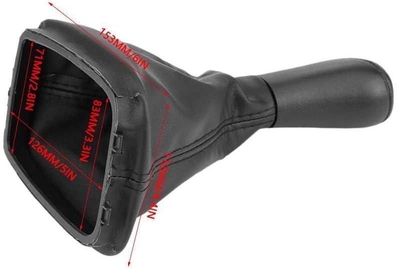 Versnellingspook Zwart Fabia MK1 (5-traps) - 50% Korting!