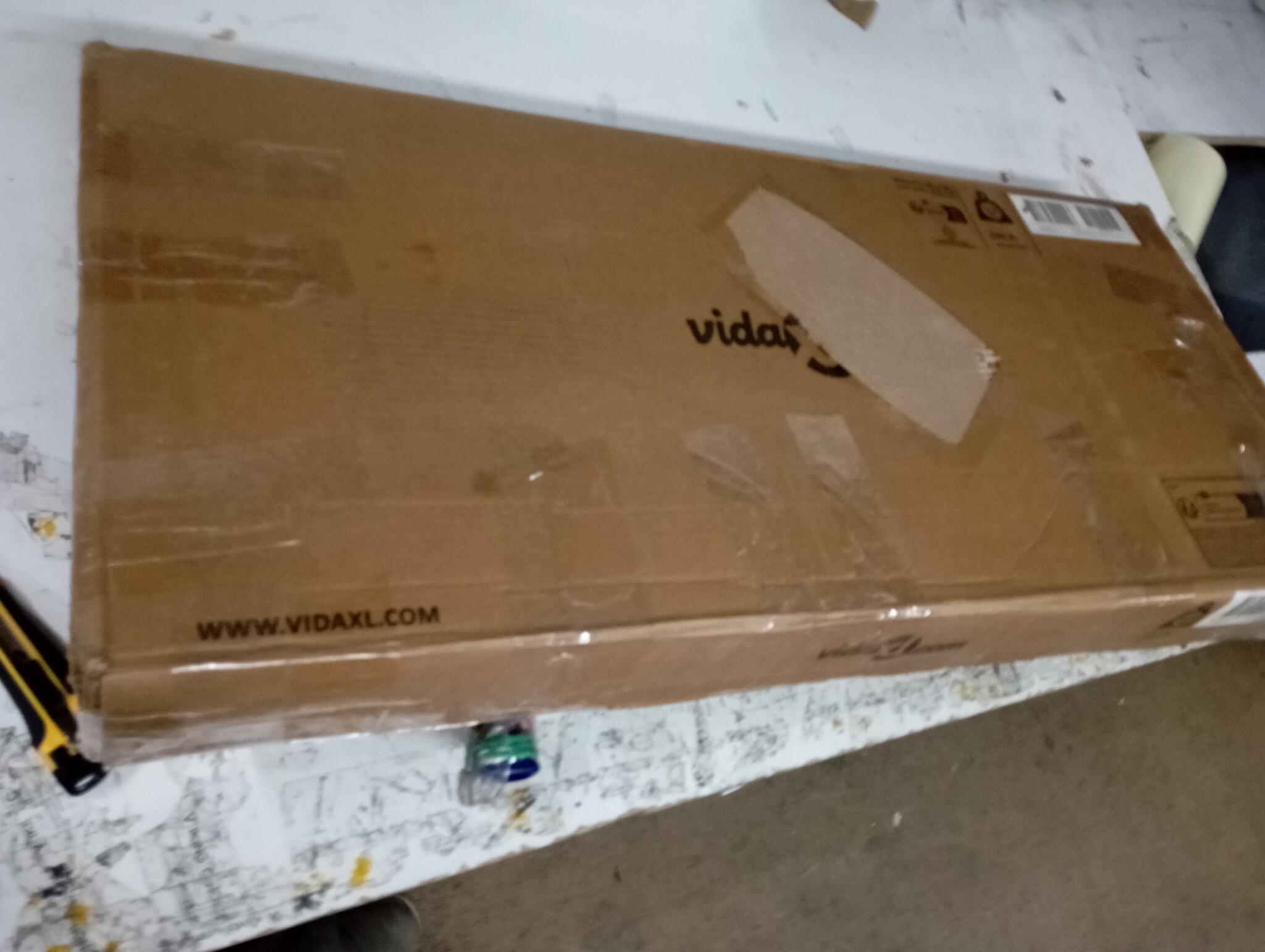 VidaXL Salontafel 80x80cm Sonoma Eiken - 57% Korting!