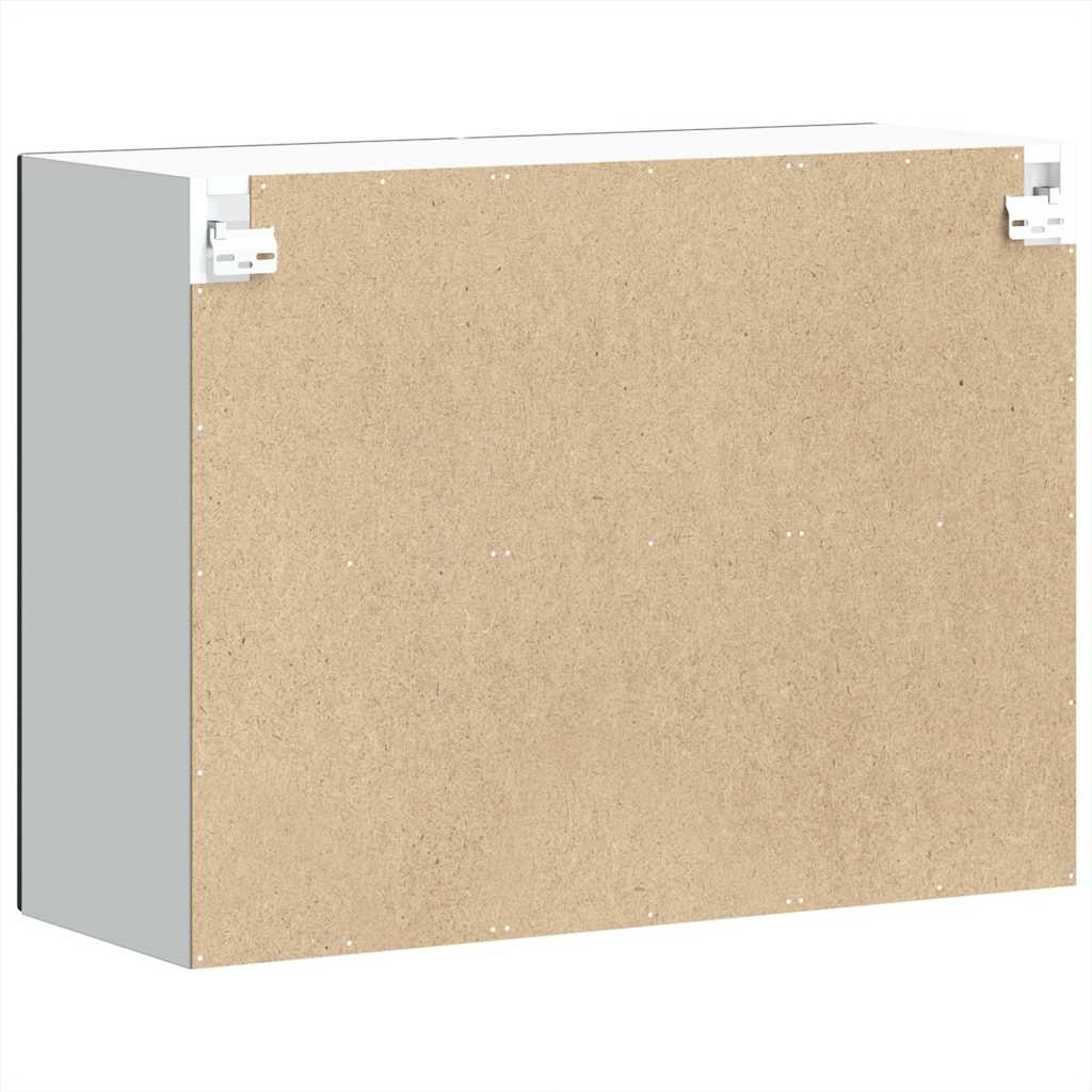 vidaXL Keukenwandkast Lucca Zwart - 33% Korting