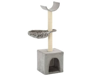 vidaXL Kattenkrabpaal met Sisal (105cm, Grijs) - 61% Korting!