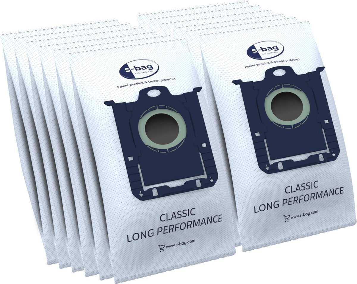 AEG S-bag GR201SM - Stofzuigerzakken - 12 stuks