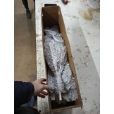 vidaXL Witte Kunstkerstboom 120cm met Standaard - 73% Korting