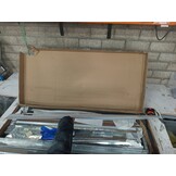 vidaXL Tuinschuur 191x130x198cm Staal Antraciet - 60% Korting!