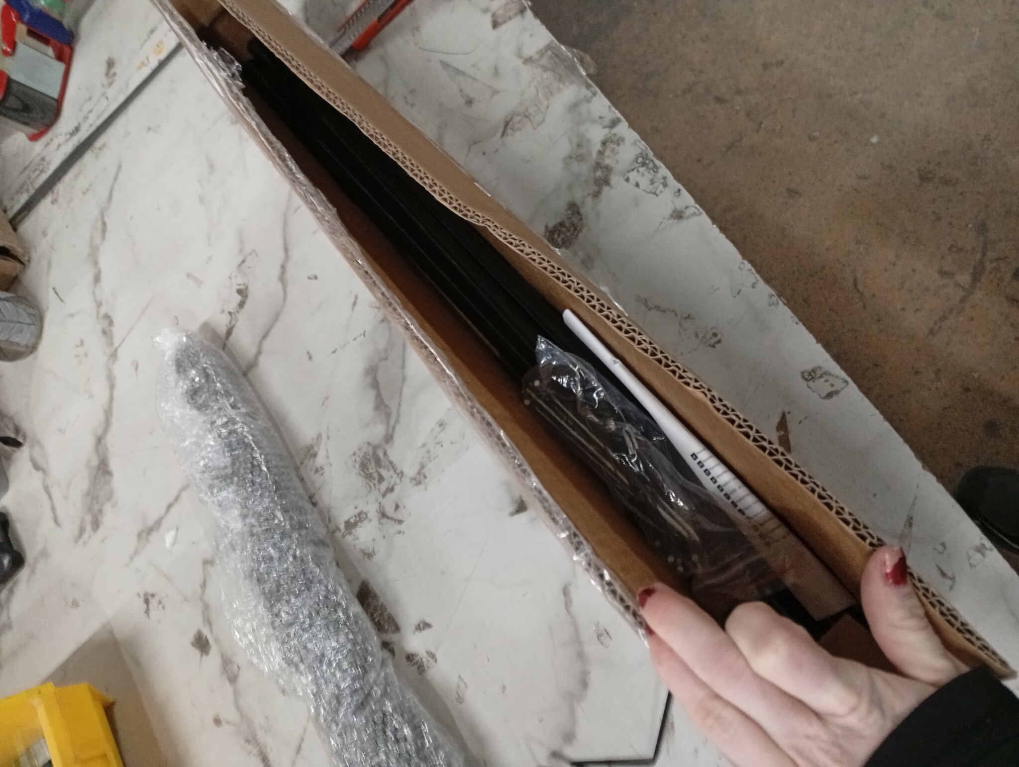 vidaXL LED Kerstboom met 390 LED met grondpennen Blauw 250 cm IJzer