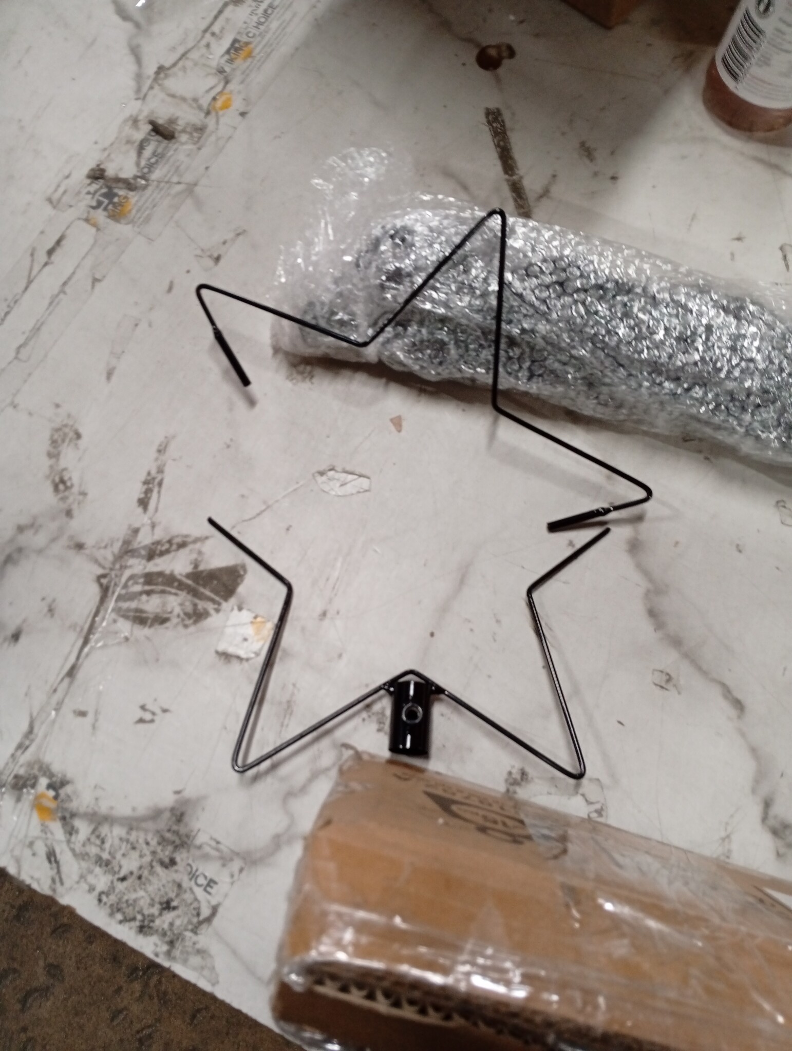 vidaXL LED Kerstboom met 390 LED met grondpennen Blauw 250 cm IJzer