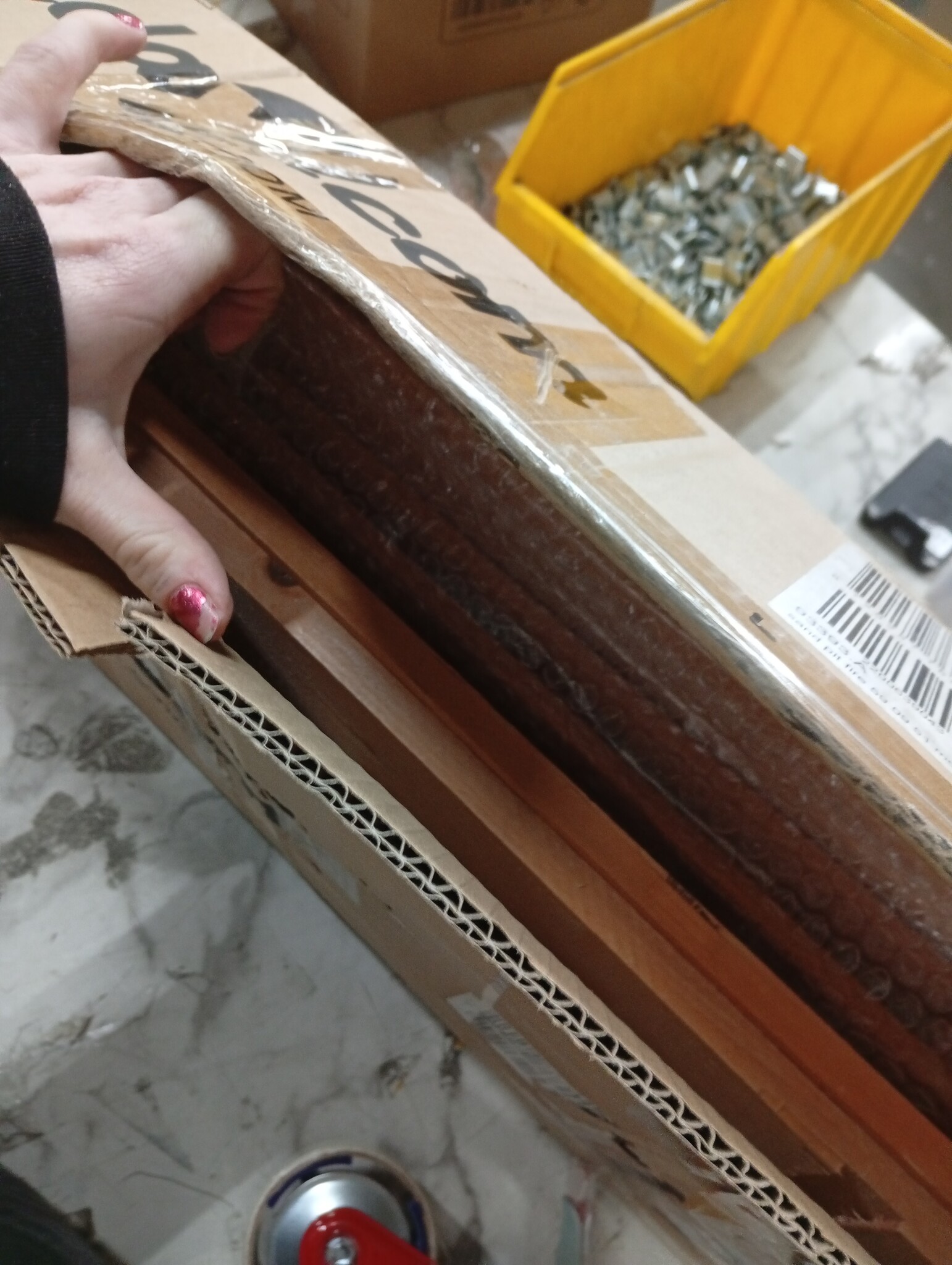 vidaXL Zandbak 95x90x15 cm vurenhout