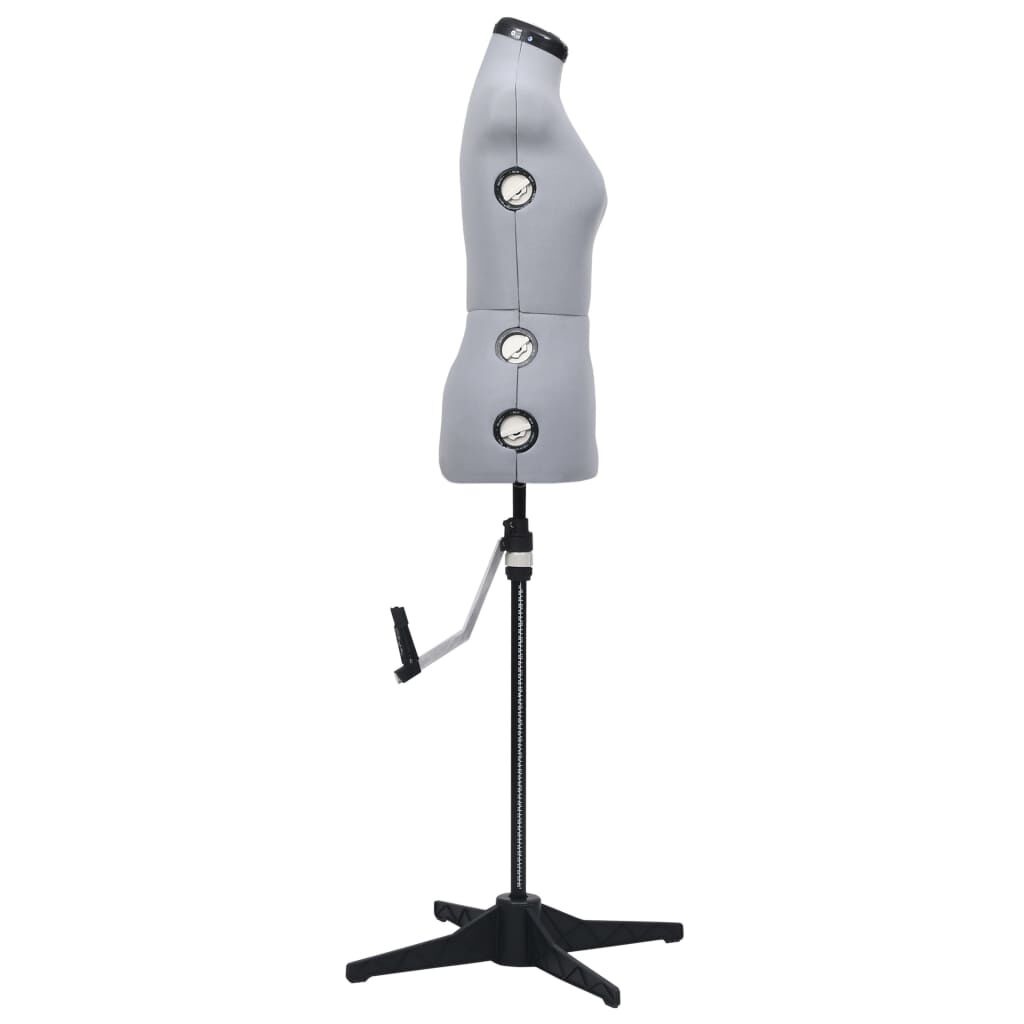 vidaXL Paspop Vrouw Verstelbaar Maat S Grijs (54% Korting)