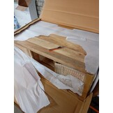 vidaXL Salontafel 90x50x35 cm massief mangohout