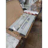 vidaXL Plantenbak verhoogd 240x80x45 cm gegalvaniseerd staal bruin