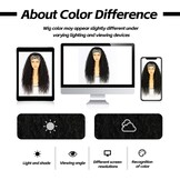 Sapphirewigs Lange Zwarte Krullende Pruik - 52% Korting!