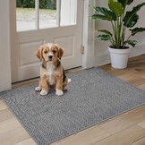 DEXI Binnendeurmat Grijs 90x140 cm - 27% Korting