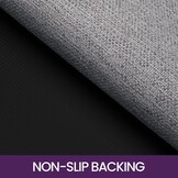 DEXI Binnendeurmat Grijs 90x140 cm - 27% Korting